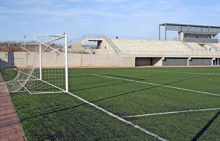 césped artificial para campos de fútbol